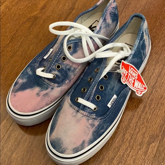 Tie Dye platform Vans - Picture 1 of 4